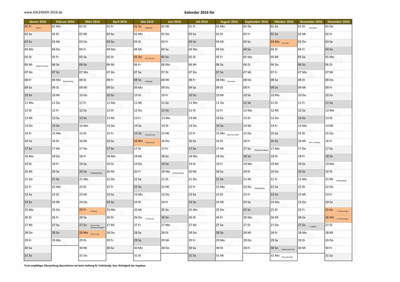 Ausdrucken kostenlos 2016 bayern zum kalender Excel Kalender
